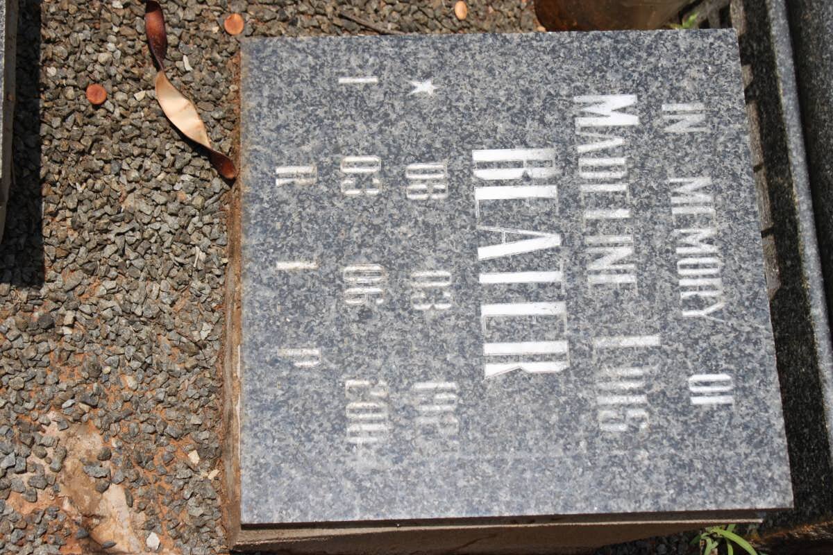 BEATER Madeline Lois 192?-2004