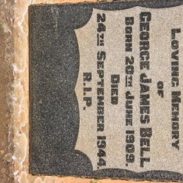 BELL George James 1909-1944