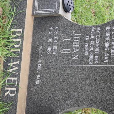 BRUWER Johan J.J. 1958-1995