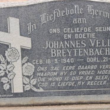 BREYTENBACH Johannes Velde 1940-1961