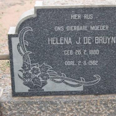 BRUYN Pieter W., de 1872-1959 &amp; Helena J. 1880-1962