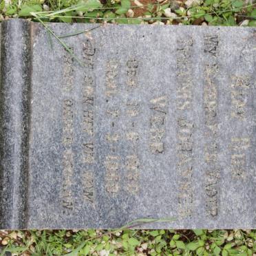 WEBB Theunis Johannes 1930-1969