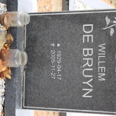 BRUYN Pieter Willem, de 1929-2005