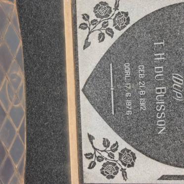 BUISSON T.H., du 1912-1976