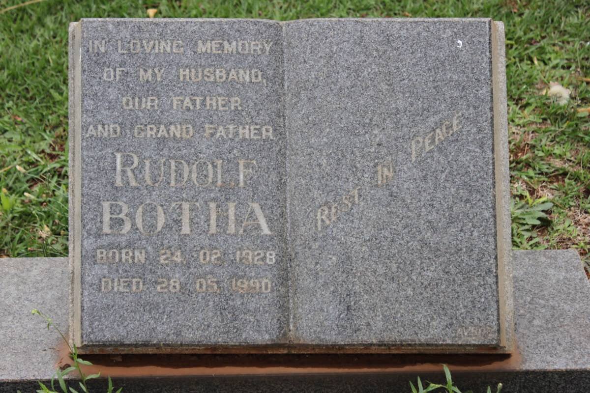 BOTHA Rudolf 1928-1990