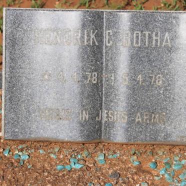 BOTHA Hendrik C. 1978-1978