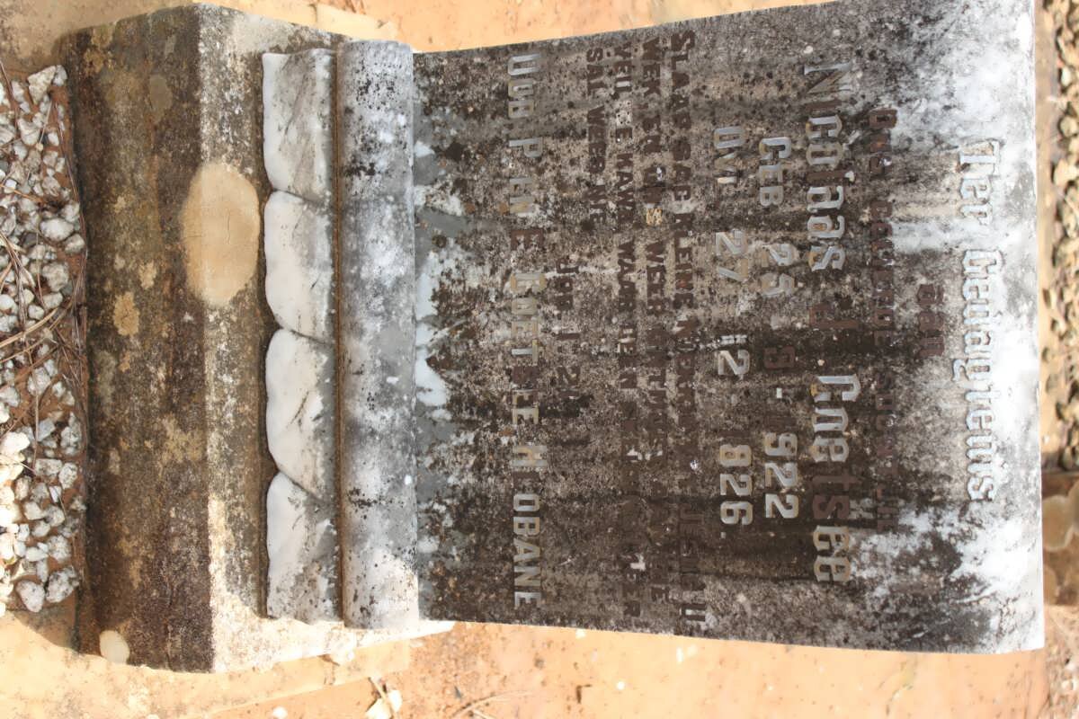 COETSEE Nicolaas 1922-1926