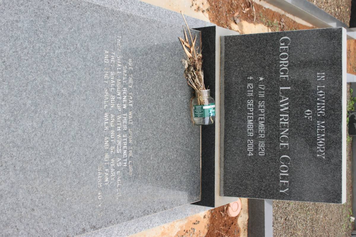 COLEY George Lawrence 1920-2004