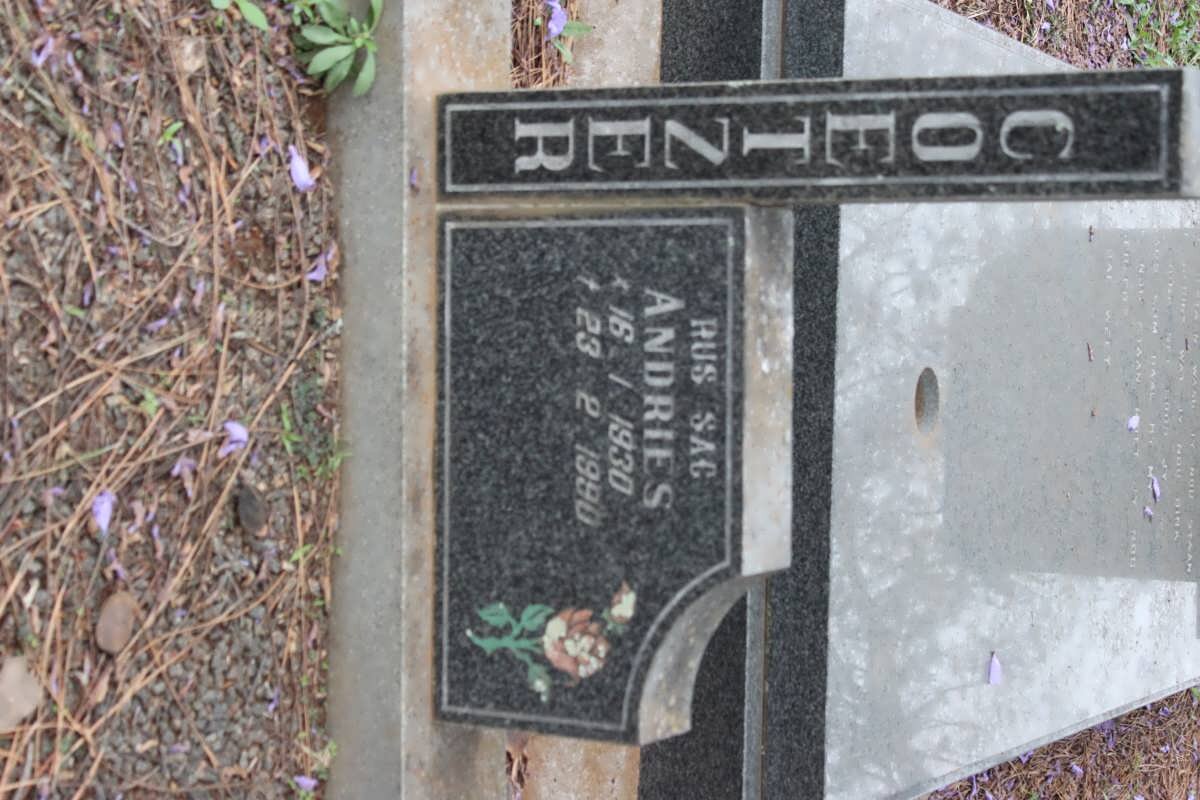 COETZER Andries 1930-1990