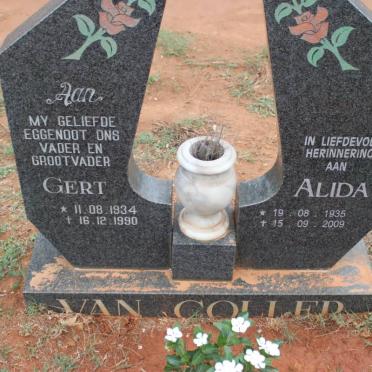 COLLER Gert, van 1934-1990 &amp; Alida 1935-2009