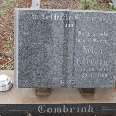 COMBRINK Helga Therese 1938-1989
