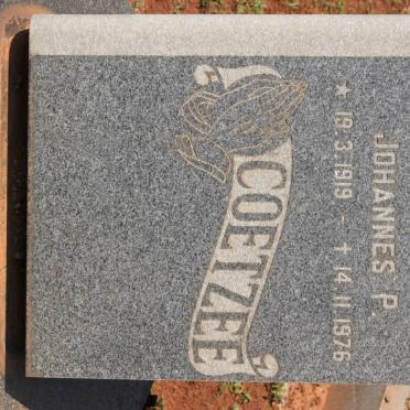 COETZEE Johannes P. 1919-1976