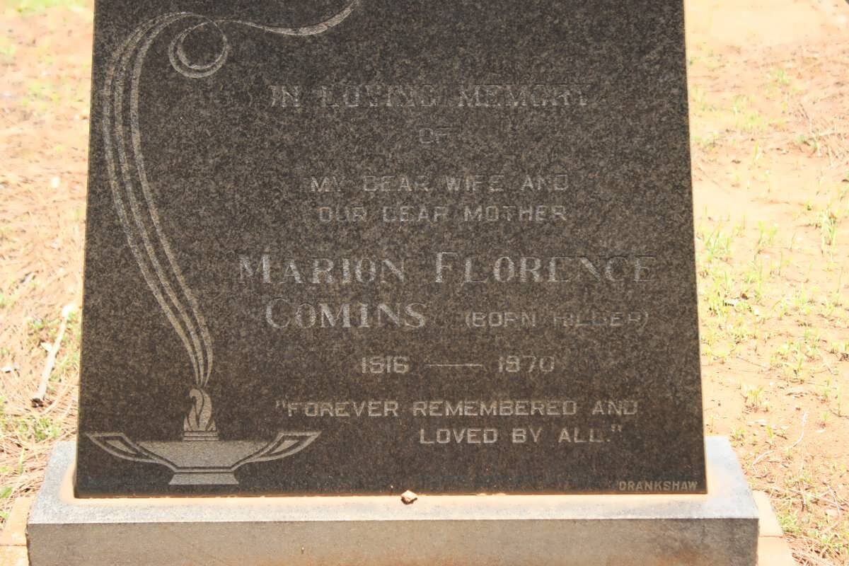COMINS Marion Florence 1916-1970