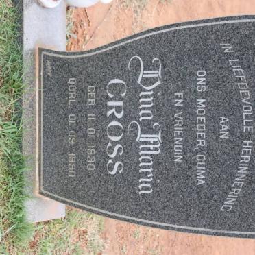 CROSS Dina Maria 1930-1990