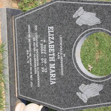 DAVIES Elizabeth Maria 1922-2004