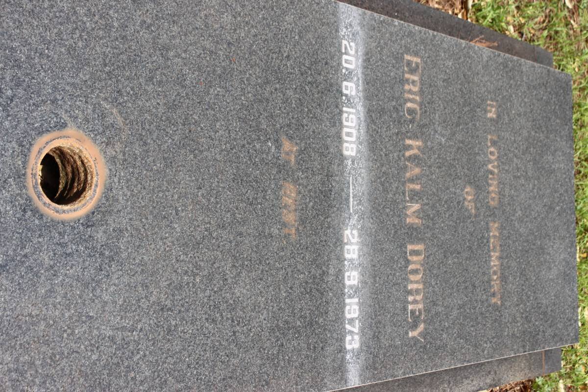 DOREY Eric Kalm 1908-1973