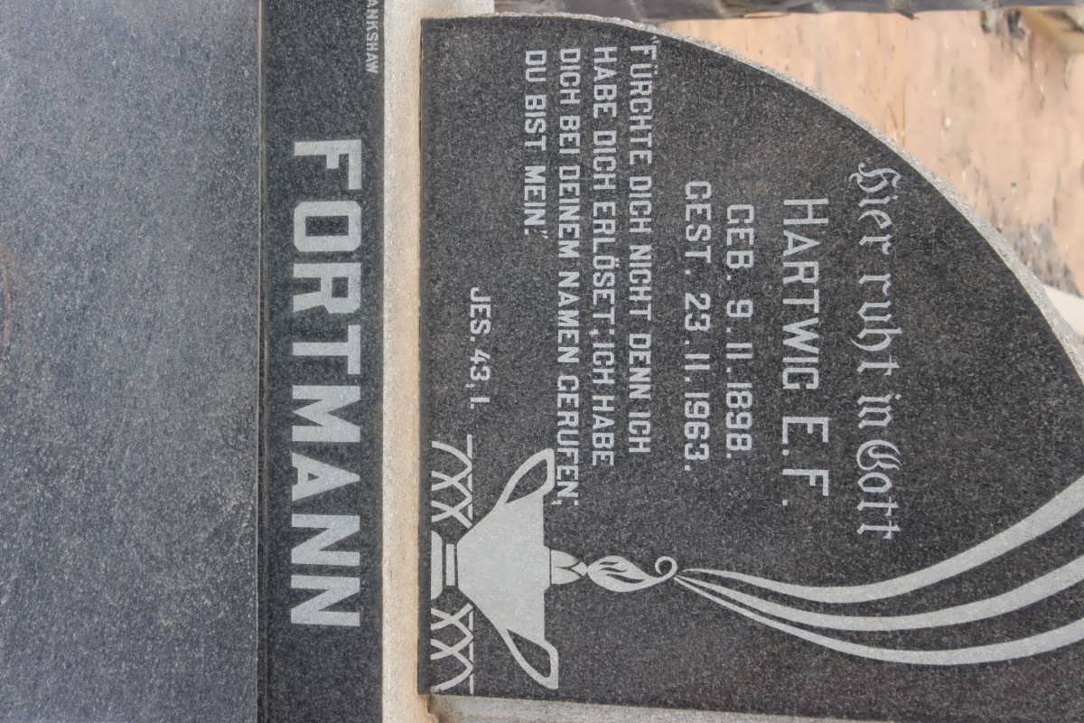 FORTMANN Hartwig E.F. 1898-1963