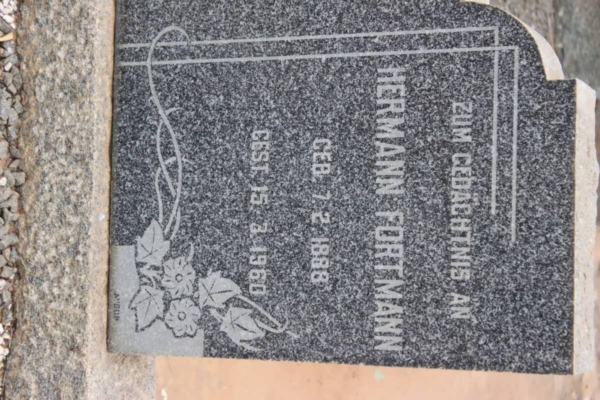 FORTMANN Hermann 1888-1960