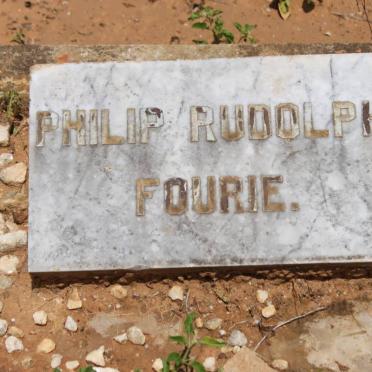 FOURIE Philip Rudolph