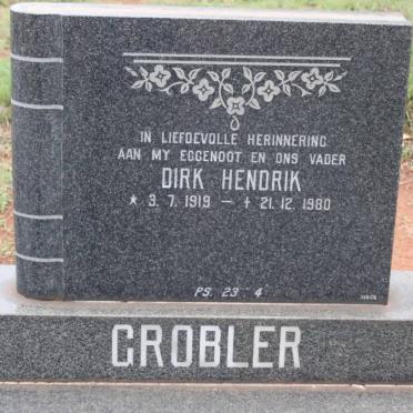 GROBLER Dirk Hendrik 1919-1980