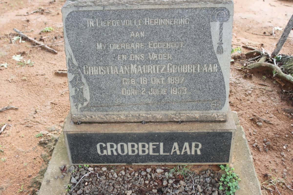 GROBBELAAR Christiaan Mauritz 1897-1953