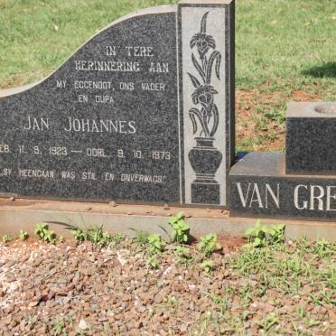 GREUNING Jan Johannes, van 1923-1973