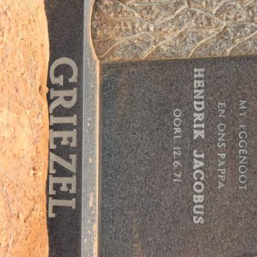 GRIEZEL Hendrik Jacobus -1971