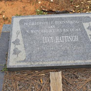 HATTINGH Lucy 1917-2003