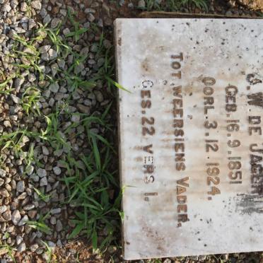 JAGER J.W., de 1851-1924