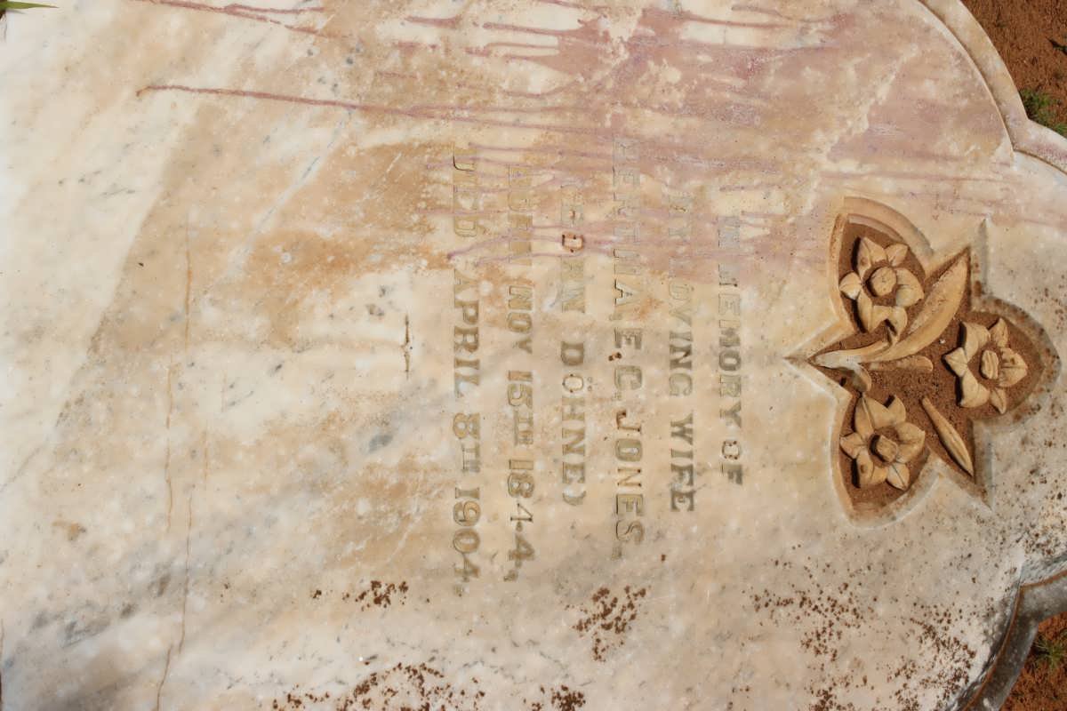 JONES Bertha E.C. nee DOHNE 1844-1904