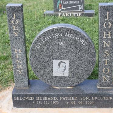 JOHNSTON Joey Henry 1975-2004
