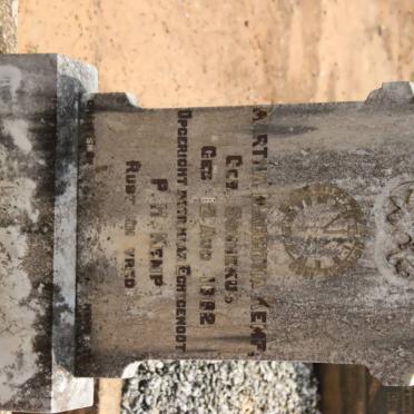 KEMP Martha Magritha nee SONNEKUS 1882-