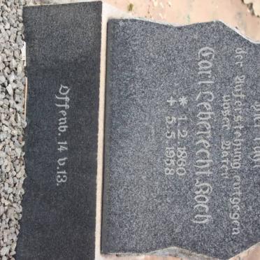 KOCH Carl Leberecht 1860-1958