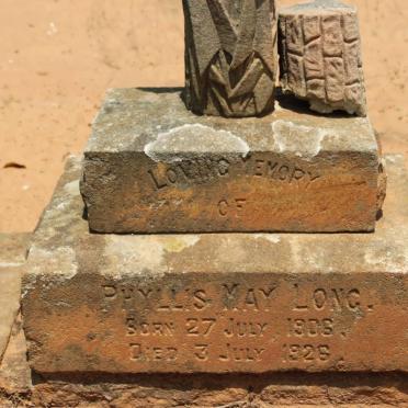 LONG Phyllis May 1906-1926