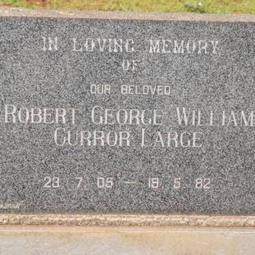 LARGE Robert George William Curror 1905-1982