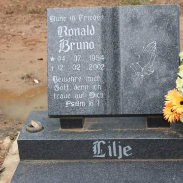 LILJE Ronald Bruno 1954-2002