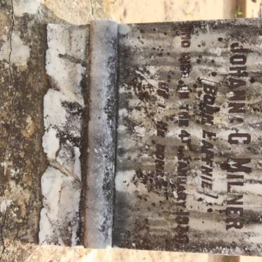 MILNER Johanna C. nee LAFFNIE -1930