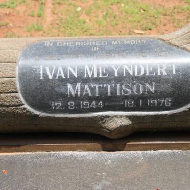 MATTISON Ivan Meyndert 1944-1976