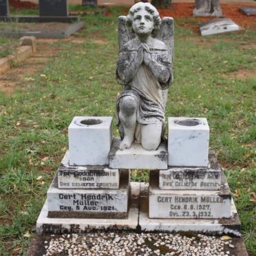 MÜLLER Gert Hendrik 1921-1922 :: MÜLLER Gert Hendrik 1927-1932