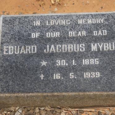 MYBURGH Eduard Jacobus 1885-1939