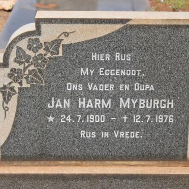 MYBURGH Jan Harm 1900-1976