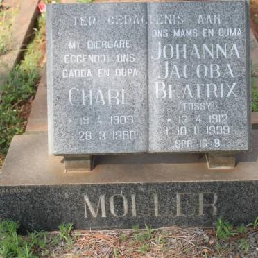 MÖLLER Charl 1909-1980 &amp; Johanna Jacoba Beatrix 1912-1999