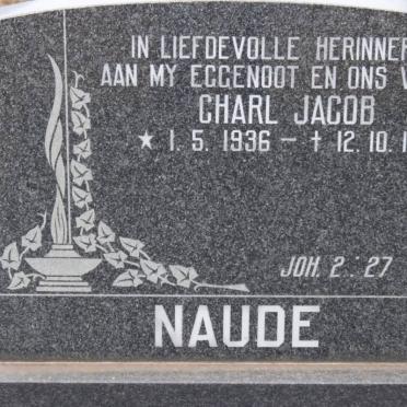 NAUDE Charl Jacob 1936-1981