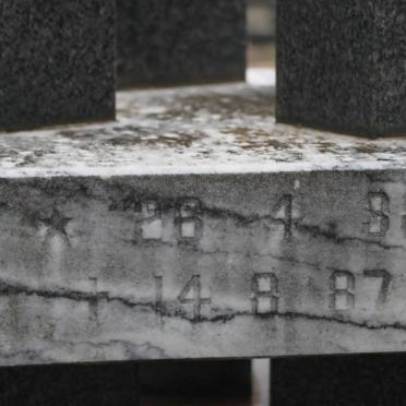 NIEKERK Lewina, van 1938-1987