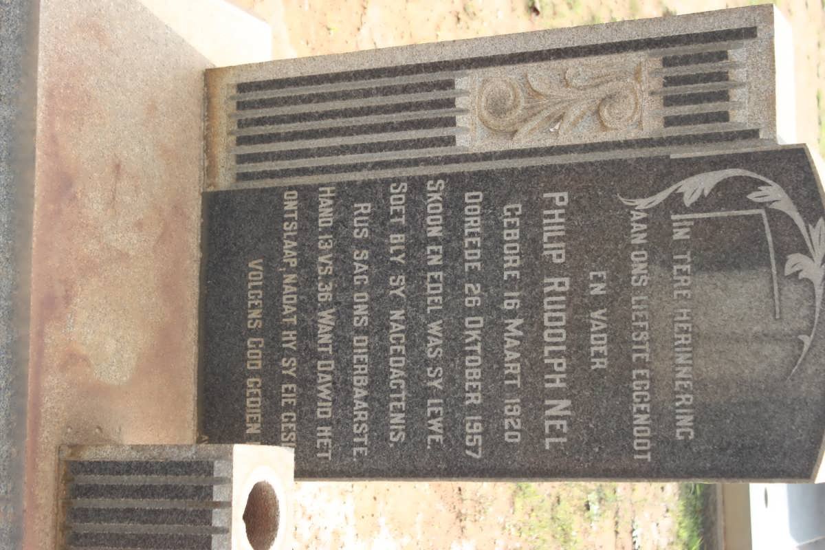 NEL Philip Rudolph 1920-1957