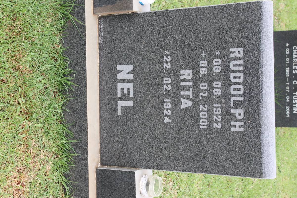 NEL Rudolph 1922-2001 &amp; Rita 1924-