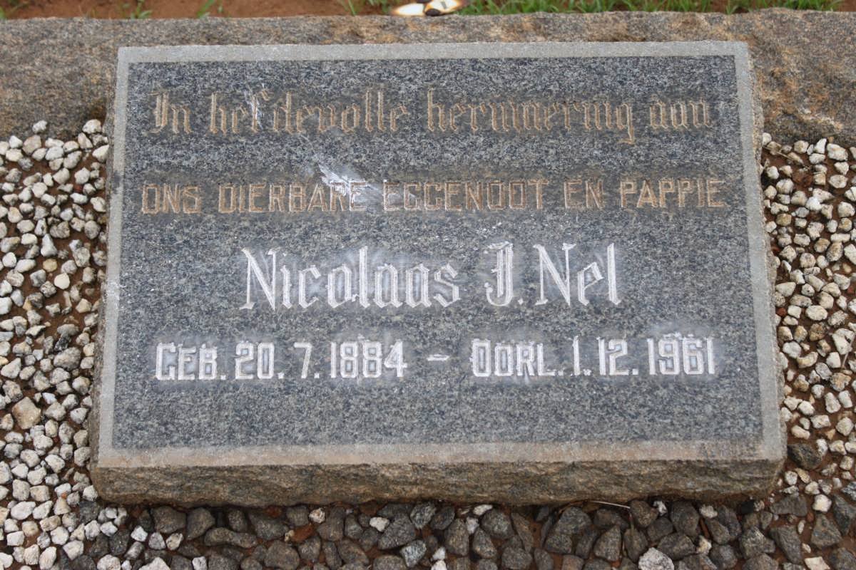 NEL Nicolaas J. 1884-1961