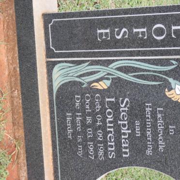 OELOFSE Stephan Lourens 1985-1997