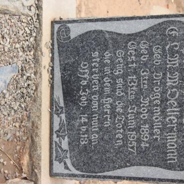 OELLERMANN E.L.M.M. nee DROGEMOLLER 1894-1957