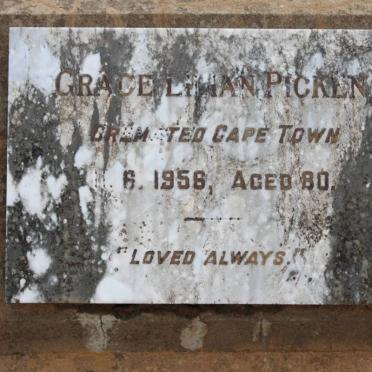 PICKEN Grace Lilian -1956